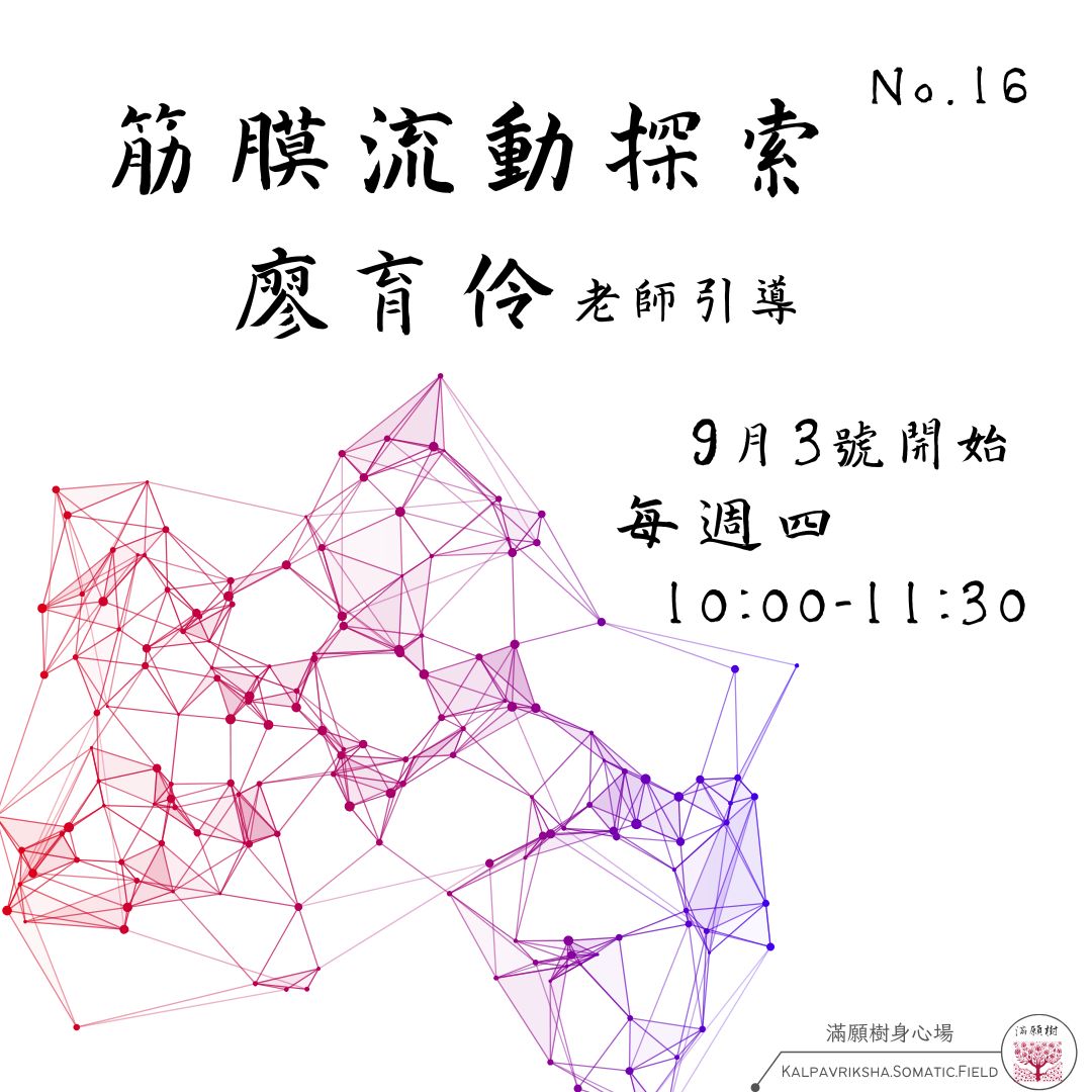 筋膜流動探索No.16｜廖育伶老師引導